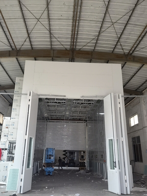 Optional Color Heating System Container Spray Booth Industrial Custom Paint Booth