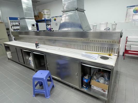 Enclosed Abrasive Media Blasting Chamber with Automated Floor Recovery System for Surface Preparation