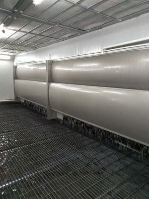 Dust Free Water Curtain Spray Booth Baking Room for Industrial Furniture