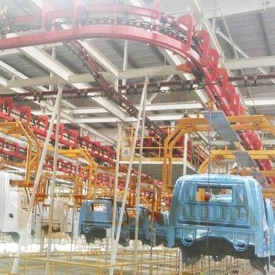 Flexible Overhead Conveyor Coating Production Line Conveyor Paint Line Custom
