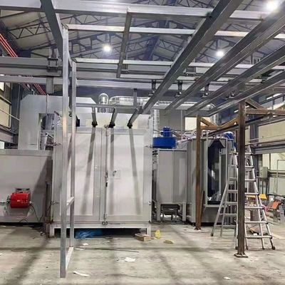 Floor Rail Coating Line Comprehensive Process Flow For Large Workpieces