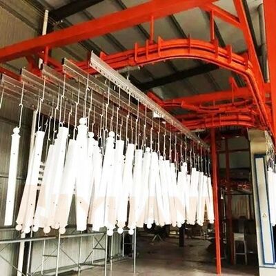Automated Powder Coating Line for Spare Parts High-Volume Factory Production