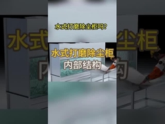 User-Friendly Electronic Control System Water Curtain Spray Booth Filtering Equipment