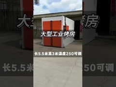 Personalized High-Temp Curing Facility with Natural Gas Baking Oven for Industrial Paint Booth