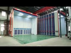 CoatTech Industrial High Efficiency Telescopic Mobile Paint Room, Retractable Tent