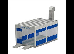 See Why Choose CoatTech Economy Automotive Prep Station with Rear Extraction & PVC Curtains