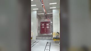 Conveyor Coating System for Heavy-Duty Containers