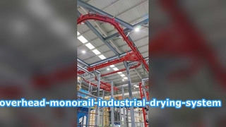 Heavy-Duty Overhead Monorail & Industrial Drying System