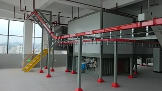 Upgrade your automated finishing with our high-efficiency industrial coating line