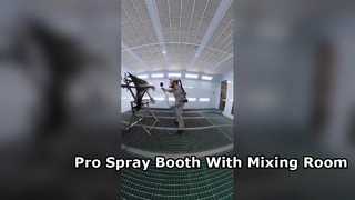 Automotive Spray Booth Integrated Paint Mixing Room