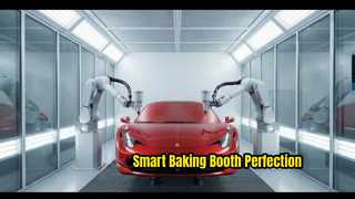 Watch: Small Spray Paint Booth with Intelligent Baking Control System Showcase