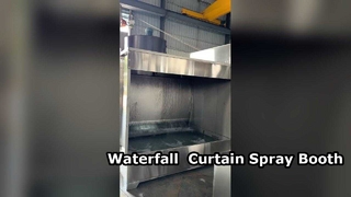 Waterfall Spray Booth