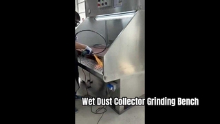 Premium Wet Downdraft Table: Explosion-Proof Grinding & Polishing Bench